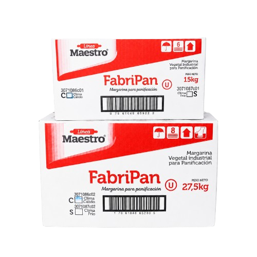 Margarina FabriPan para panificación distribuida por Pluproxsa en Guayaquil