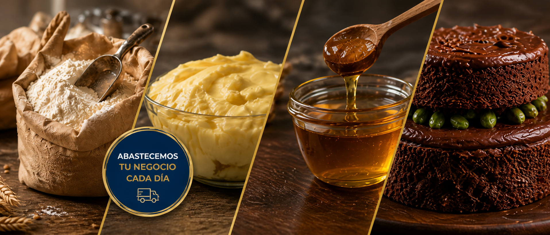 Harinas, grasas, esencias, coberturas y productos de panadería distribuidos por Pluproxsa S.A.